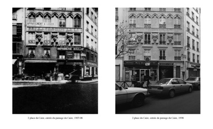 2 Place du Caire, entrée du passage du Caire, 1907-08, 1998 2 Place du Caire, entrée du passage du Caire, 1907-08, 1998
